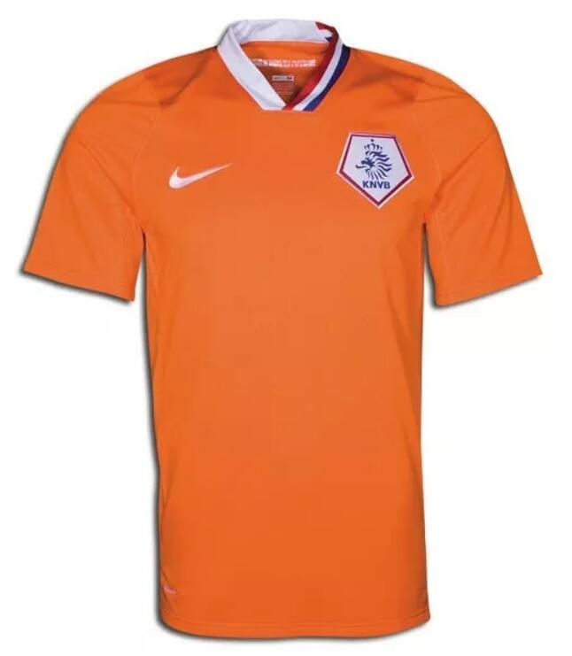 Netherlands 2008 Home Retro Shirt Soccer Jersey