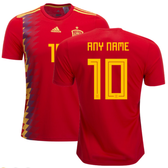 2020 Rodrigo Moreno Spain Football Jersey Shirt Nameset Number Name Print ID 